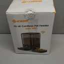 oneisall Cordless WiFi Automatic Cat Feeder for 2 Cats, Rechargeable 100-Day Battery Operated Auto Cat Feeder, 20 Cups/5L Timed Cats Food Dispenser Automatic for Large Kibble, Smart App Control