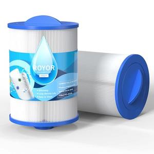 ROYOR PWW50 Spa Filter for Hot Tub - Hot Tub Filters Replacements Unicel 6CH-940, PWW50P3 (1-1/2" Coarse Thread), Filbur FC-0359, Waterways 817-0050, 45 Sq. Ft. Viking Spa Filter, 3 Pack