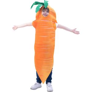 PGOND Carrot Costume for Kids Halloween Costume (8-12Y)