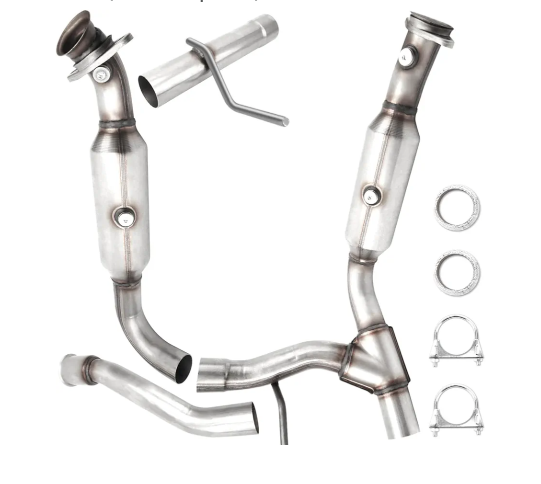 Left ＆ Right Catalytic Converter Compatible with 2011 2012 2013 2014 Ford F150 V8 5.0L, Replace# 50567, 53904, 160069, 898844, 645252, 645251, Direct-fit(EPA Compliant)