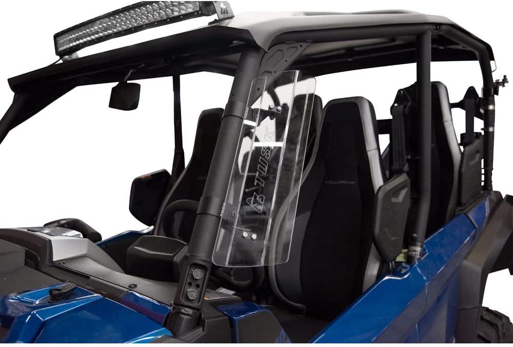 Tusk 20" Adjustable Wing Vent Kit with 2" Roll Cage Clamps Compatible with Yamaha Wolverine RMAX2 & RMAX4 1000 (20212025) Direct Airflow into Cab, No Drilling