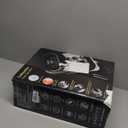 Collapsible Foot Spa Electric Rotary Massage, Foot Bath with Heat, Bubble,Temp Control, and 24 Motorized Shiatsu Massage Balls, Pedicure Foot Spa Tub for Stress Relief (Black)