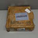 Fitvids Olympic 2-Inch Cast Iron Plate Weight Plate for Strength Training and Weightlifting, Rubber Coated Style, 25LB Pair