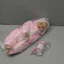 Aori Baby Dolls Realistic, 17-inch Lifelike Soft Body Baby Girl That Look Real with Feeding Kit Included, Ideal Gift for Kids, Birthday, Pretend Play