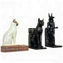 3D Bastet Cat Fridge Magnets 3 Pack, Egyptian Cat God Decor, Strong Magnetic Refrigerator Stickers, Handmade Collectible Art for Kitchen, Office