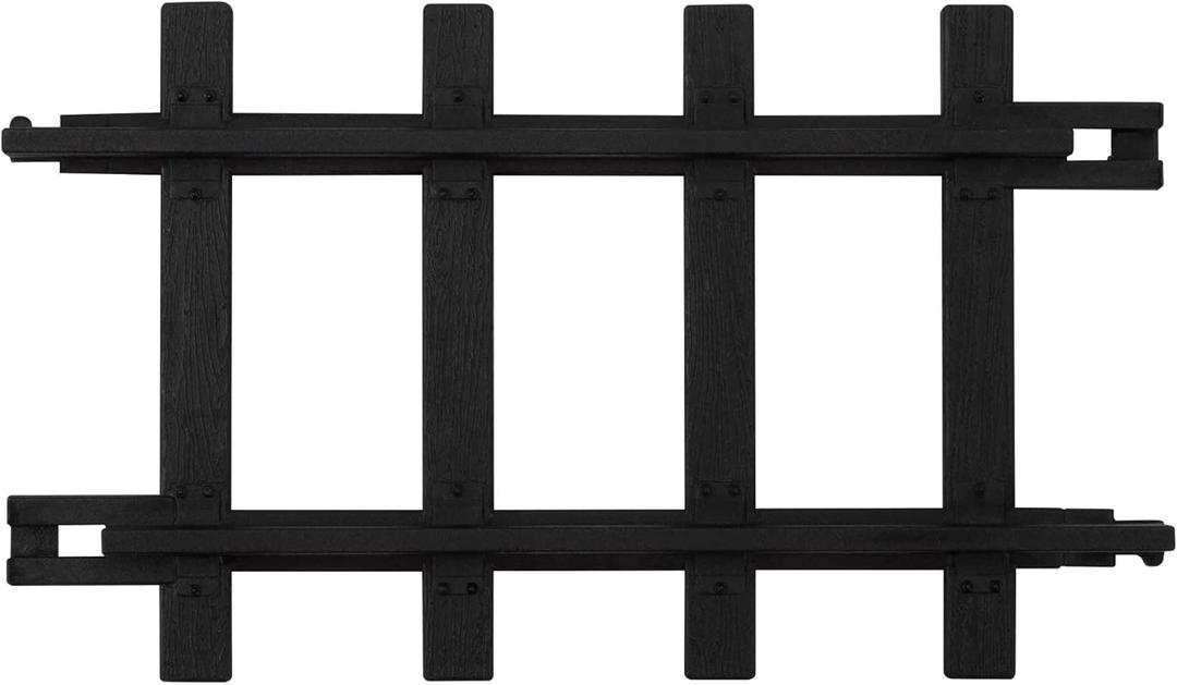 Lionel Ready-to-Play Straight Track Pack, 6-1/4, 12 pieces, Black