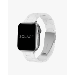 Solace Bands Lightweight Perma Watch Band - Universal Fit for Apple Watch Bands for Women and Men, iWatch Bands for 42mm 44mm 45mm  (Matte Solid)