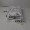 Tradesparker 10x20 Commercial Pop Up Canopy Replacement Top-Windproof D-Rings+Banner Grommets+Loop Pile Wall System, Ez Canopy Cover ONLY-Frame/ Side Walls NOT Included(White)