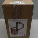 Coldbreak 25Ft. Wort Chiller with Copper Coil - Compact and Basic Immersion Beverage Chiller and Beer Brewing Equipment - 2pcs of 4Ft. Vinyl Tubings with Garden Hose Fitting and Hose Clamps Included