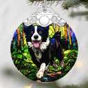 Loyal Border Collie Christmas Ornaments: Christmas Tree Ornaments, Holiday Decor for Dog Lover, Stocking Stuffers, Gift Ideas, Xmas Gift & Dog Lover Gifts, Pet Lover Gifts