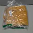 AELS Boho Decorative Textured Throw Pillow Covers 18x18, Organic Modern Mid Century Rainbow Tufted Pillow Case, Farmhouse Rustic Geometric Woven Cushion Case for Bed Couch Sofa, Mustard Yellow