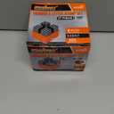 HORUSDY 37-Piece Easy-to-Pick Metal Letter & Number Stamp Set, 1/4 (6mm), Includes Star Symbol, Letter Punch Set for Jewelry, Metal, Leather & DIY Stamping