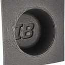 InstallBay - Acoustic Speaker Baffles 6 Inch Shallow Round Lg Frame -Pair (IBBAF62)