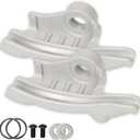 Low Profile Nylon Mount/Demount Kit for Coats Tire Changer Machine, Tire Changer Duck Head Kit, Replaces Part# TC184432 / 8184432  Grey (2-Pack) (3)