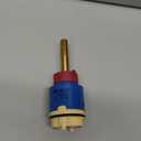 JH02BJ (HL-40) 4.25" Pressure Balance Ceramic Cartridge, Shower Cartridge Replacement, for Single Handle Shower/Tub Faucet. Blue, Red