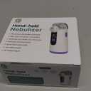 Hand-held Nebulizer for Respiratory System, Portable Nebulizer with Self-Clean Mode, Rechargeable Nebulizer for Home Office Travel (Black)