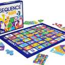 Jax SEQUENCE for Kids -- The 'No Reading Required' Strategy Game by Jax and Goliath, Multi Color, 11 inches (2-4 players) (Packaging May Vary)