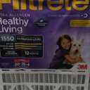 3M NDP03-4S-4 Ultra Allergen Reduction Deep Pleated Air Filter, 20x25x4-In. - Quantity 4