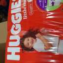 Huggies Size 6 Baby Diapers, Little Movers HuggFit 360 Baby Diapers with 360 Waistband, Size 6 (35+ lbs), 104 Count (2 Packs of 52)