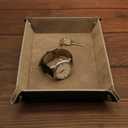 Valet Organizer - Catchall Tray for Jewelry, Wallets, Watches, Keys, Coins, Phones, Glasses - Perfect for Nightstand, Desk, Entryway