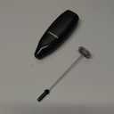 Chefman Handheld Electric Milk Frother Create Foam for Coffee, Cappuccinos, & Lattes, Mix Matcha & Protein Powder, Cordless & Compact, Stainless Steel Wand, Battery Operated