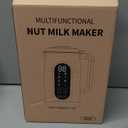 10-in-1 Nut Milk Maker Machine, 42oz Automatic Nut Milk Maker with LED Touch Screen, Self-Cleaning, 12H Delay Start, Keep Warm, Automatic for Soy/Oat/Almond Milk, Juice,Coconut,Plant Base & Boil Water