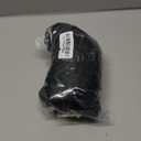 Floerns Women's Solid High Waisted Ruched Split Thigh Bodycon Midi Skirt (Medium, Black)