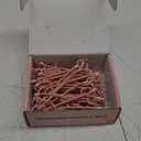 HUHOLE Pegboard Hooks 4 Inch 50PC, Pink Peg Board Hooks, Fit 1/4" or 1/8" Pegboard, Ideal Peg Board Organizer Accessories for Wall Display, Crafts Organization, Kitchen Organizer (Pink, 4 Inch)