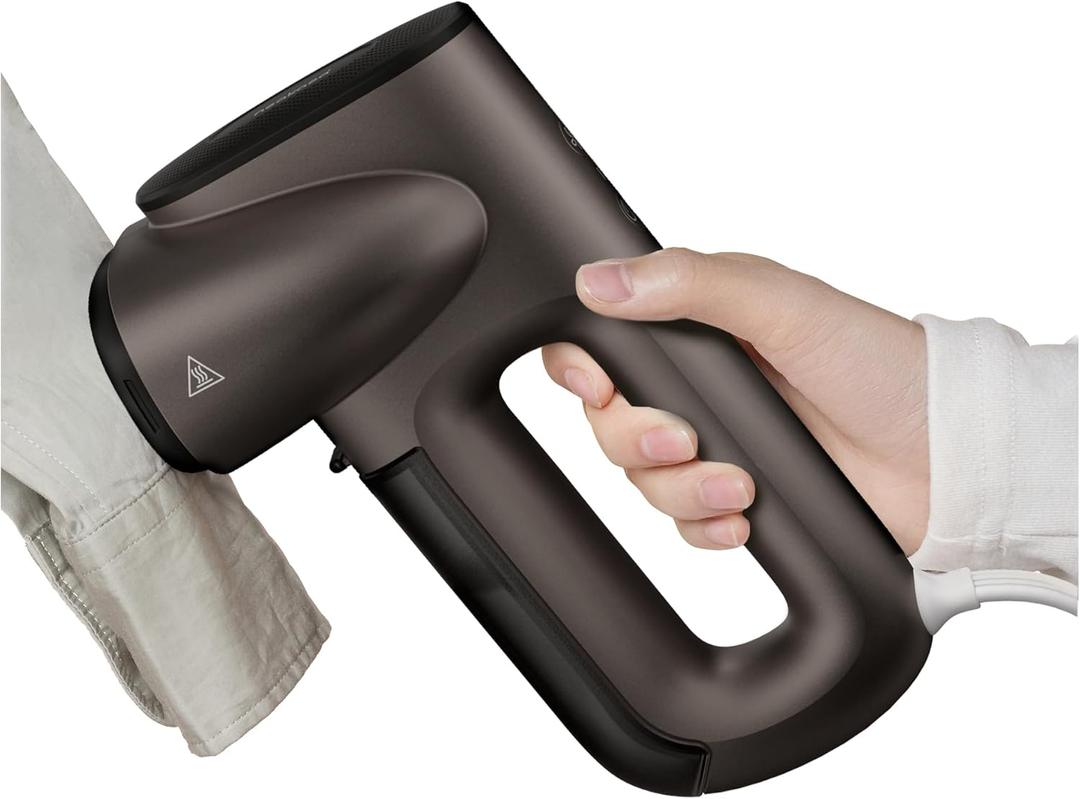 Neakasa Magic 1 Vacuum Steamer, Handheld Travel Garment Steamer for Clothes, 2300Pa Suction for Clothes Grips, Steamer Iron 2 In 1, For 110-120V Use (Grey)