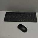 Wireless Keyboard and Mouse Combo, 7 Backlit Effects, Light Up Letters, Rechargeable, Phone Holder, 6 Button Mouse, Ergonomic Tilt Angle, 2.4GHz Silent USB Keyboard Mouse for Laptop, Computer, PC