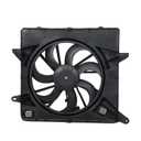 WFLNHB Radiator A/C Condenser Cooling Fan Replacement for Cadillac SRX 3.0L 3.6L 2010-2016 67401006 TYC622650 20883034
