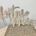 Future Mrs Sign for Backdrop,Wooden Bridal Shower Party Decorations,Miss to Mrs Sign for Bachelorette Party Decor,Engagement Wedding Bridal Shower Party Supplies
