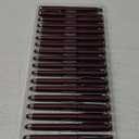 Black Gel Ink Rollerball Pens 1.0mm Gel Pens 2-in-1 stylus Pens 1.0mm Medium Point Pen for Office, Black gel ink(18 Pack-Dark red)