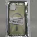 SUPFINE Magnetic for iPhone 11 Case(Compatible with MagSafe)(Military Grade Drop Protection) Slim Translucent Matte Shockproof with Anti-Fingerprint Phone Case,Cangling Green