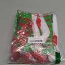 Christmas Gift Doll Bags with Drawstring, 8x10in 3D Christmas Goody Gift Bags Small Fabric Xmas Candy Bag, Burlap Treat Xmas Reusable Gifts Wrapping Bag Holiday Party Favors Decor Santa Sacks