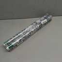 4 x Window Privacy Film with Cutting Grid, Non-Adhesive Stained Glass Window Film Decorative, Static Cling Privacy Window Film (Leaf Rainbow,17.5 X 78.7 inch)