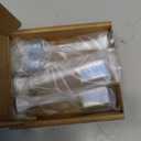 Toptheway Extra Soft Replacement Toothbrush Heads for Sensitive Teeth Compatible with Philips Sonicare Optimal Gum Care 4100 5100 and More Click-on Toothbrush Handles, 4 Pack (White+blue)