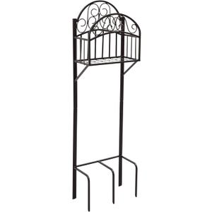 Liberty Garden 119-KD w/Shelf Hose Stand, Black