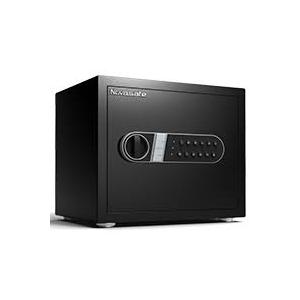 Safe Box, Home Safes with Fireproof Waterproof Bag & Key, 1.2 Cu Ft Money Safe for Cash Office Cabinet, Anti-Theft Safety Box, Digital Electronic Keypad, Dual Alarm System