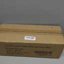 2 Pack Large Cable Management Box  Wooden Style Cord Organizer and Cover for TV Wires, Computer, Router, USB Hub and Under Desk Power Strip  Safe ABS Material and Baby-Pets Proof Lock (White)