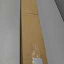 Half Umbrella Outdoor Patio Shade - 9 ft Patio Umbrella with Easy Crank - Small Canopy for Balcony, Table, or Deck by Pure Garden (Tan)