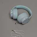 Picun B8 Bluetooth Over Ear Headphones, 120H Playtime with 3 EQ Modes, Low Latency, Hands-Free Calls, Deep Bass for Travel, Home, Office & PC (Cyan)