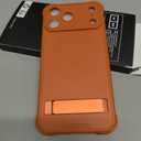 for iPhone 17 Pro Max Case with Kickstand & Camera Control Button, Compatible with MagSafe & Full Camera Protection, Rugged Shockproof Slim Cover Case for iPhone 17 Pro Max 6.9" 2025, Orange