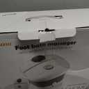 Collapsible Foot Spa Bath with Heat,Foot Massager with Two Side Supports,Leakage Protector,Temperature Control,Bubbles,Red Light,Timer,Feet Spa Tub,Feet Soaker,Gifts (Black)