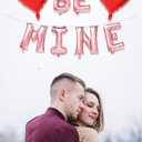 2 x Valentine's Day Balloons Decoration, Valentine's Day Balloons Banners, Valentine's Day Supplies, Valentine's Day Decorations