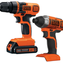 Black & Decker 20V MAX Drill/Driver Impact Combo Kit