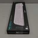 Logitech MX Keys S Wireless Keyboard, Low Profile, Fluid Precise Quiet Typing, Programmable Keys, Backlighting, Bluetooth, USB C Rechargeable, for Windows PC, Linux, Chrome, Mac - Pale Grey