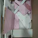 Kids Vanity with Lights and Chair, Princess Makeup Vanity Desk with Mirror Bookshelf Storage Cabinet,3 in 1 Toddler Vanity Table,Children Makeup Dressing Table,Pretend Play Vanity Set for Little Girl