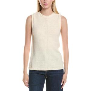 Jones New York Women's Tape Yarn Scoop Neck Tank (L)