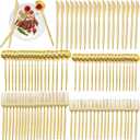 Gold Silverware Set 300-Piece – Premium Stainless Steel Flatware Set for 60, Luxury Gold Cutlery Set with Spoons Forks Knives, Shiny Kitchen Utensils for Home Restaurant Hotel